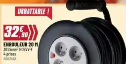 Brico Pro Enrouleur 20 m offre