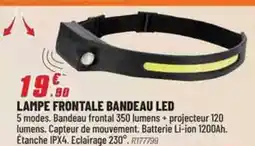 Brico Pro Lampe frontale bandeau led offre