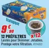 Brico Pro 12 prefiltres offre