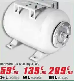 Brico Pro Horizontal en acier laque offre