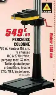 Brico Pro Perceuse colonne offre