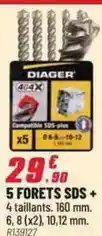 Brico Pro Diager - 5 forets sds + offre