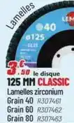 Brico Pro Le disque 125 mm classic offre