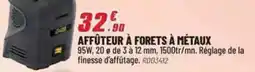 Brico Pro Affuteur à forets à métaux offre