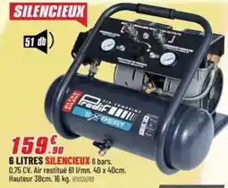 Brico Pro Db - 6 litres silencieux offre