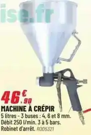 Brico Pro Carrefour - machine a crepir offre