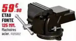 Brico Pro Etau fonte 125 mm offre