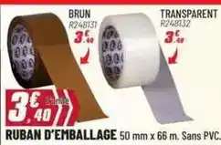 Brico Pro Ruban d'emiballage offre