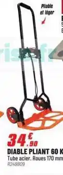 Brico Pro Diable pliant 60 k offre