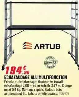 Brico Pro Échafaudage alu multifonction offre