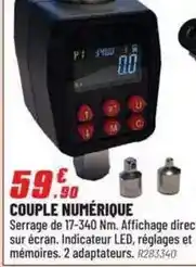 Brico Pro Couple numerique offre