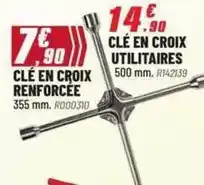 Brico Pro Clé en croix offre