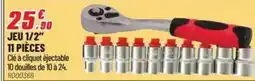 Brico Pro Jeu 1/2 11 pieces offre