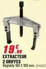 Brico Pro Extracteur 2 griffes offre