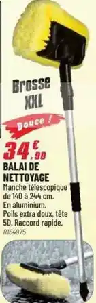 Brico Pro Balai de nettoyage offre