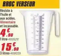 Brico Pro Broc verseur offre