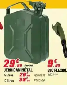 Brico Pro Jerrican métal offre
