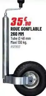 Brico Pro Roue gonflable 260 mm offre