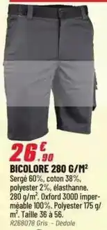Brico Pro Oxford - bicolore 280 g/m2 offre