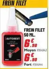Brico Pro Autobest - frein filet offre