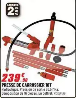 Brico Pro Presse de carrossier 10t offre
