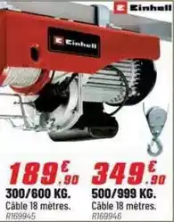Brico Pro Einhell - 300/600 kg offre