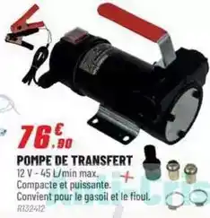 Brico Pro Pompe de transfert offre