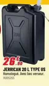 Brico Pro Jerrican 20 l type us offre
