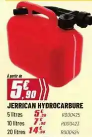 Brico Pro Jerrican hydrocarbure offre