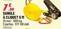 Brico Pro Sangle à cliquet 5 m offre