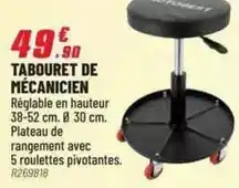 Brico Pro Tabouret de mecanicien offre