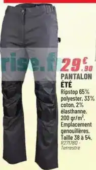 Brico Pro Pantalon eté offre