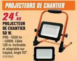 Brico Pro Projecteur de chantier offre