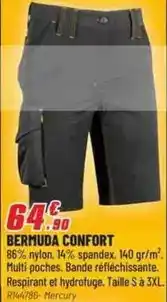 Brico Pro Bermuda confort offre