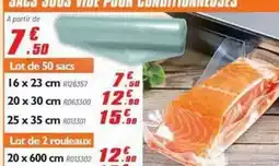 Brico Pro Lot de 50 sacs offre