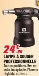 Brico Pro Lampe a souder professionnelle offre