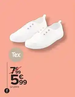 Carrefour Drive Tex - la paire offre