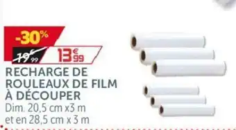 Recharge de rouleaux de film à découper