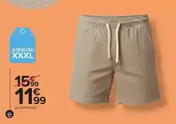 Carrefour Drive Le bermuda offre