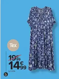 Carrefour Drive Tex - robe bébé offre