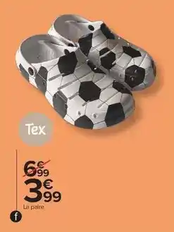 Carrefour Drive Tex - la paire offre