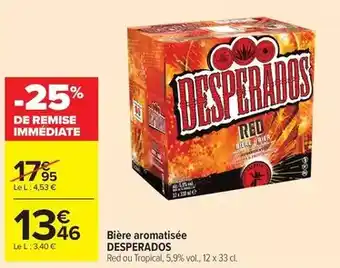 Desperados - bière aromatisée