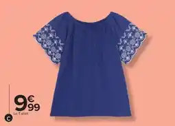 Carrefour T-shirt uni homme offre