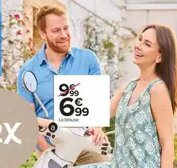 Carrefour Blouse aérieur offre