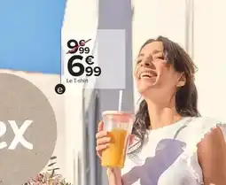 Carrefour T-shirt femme offre