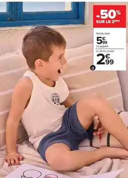 Carrefour Pyjama femme offre