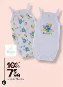 Carrefour Disney - bodies garcon offre