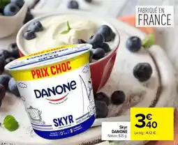 Carrefour Express Danone - skyr offre