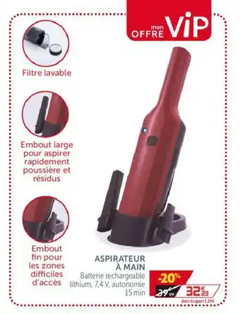 Gifi Aspirateur à main offre