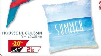 Gifi Housse de coussin offre